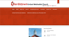 Desktop Screenshot of bardstownmethodist.org